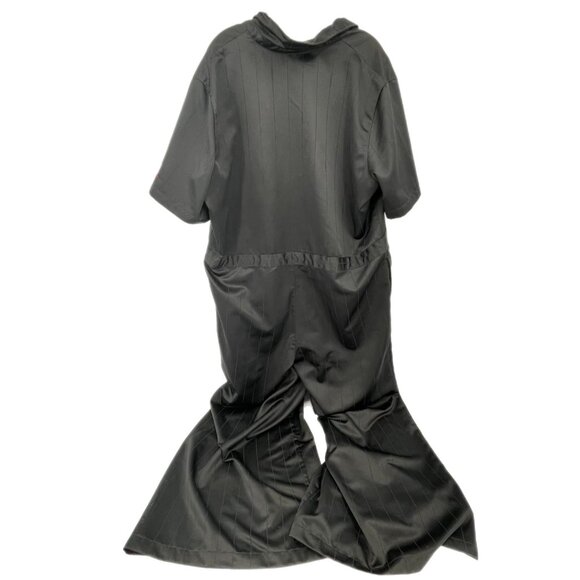 Jordan Black Red Striped Pantsuit | Relaxed Fit Athletic Style - Picture 4 of 5